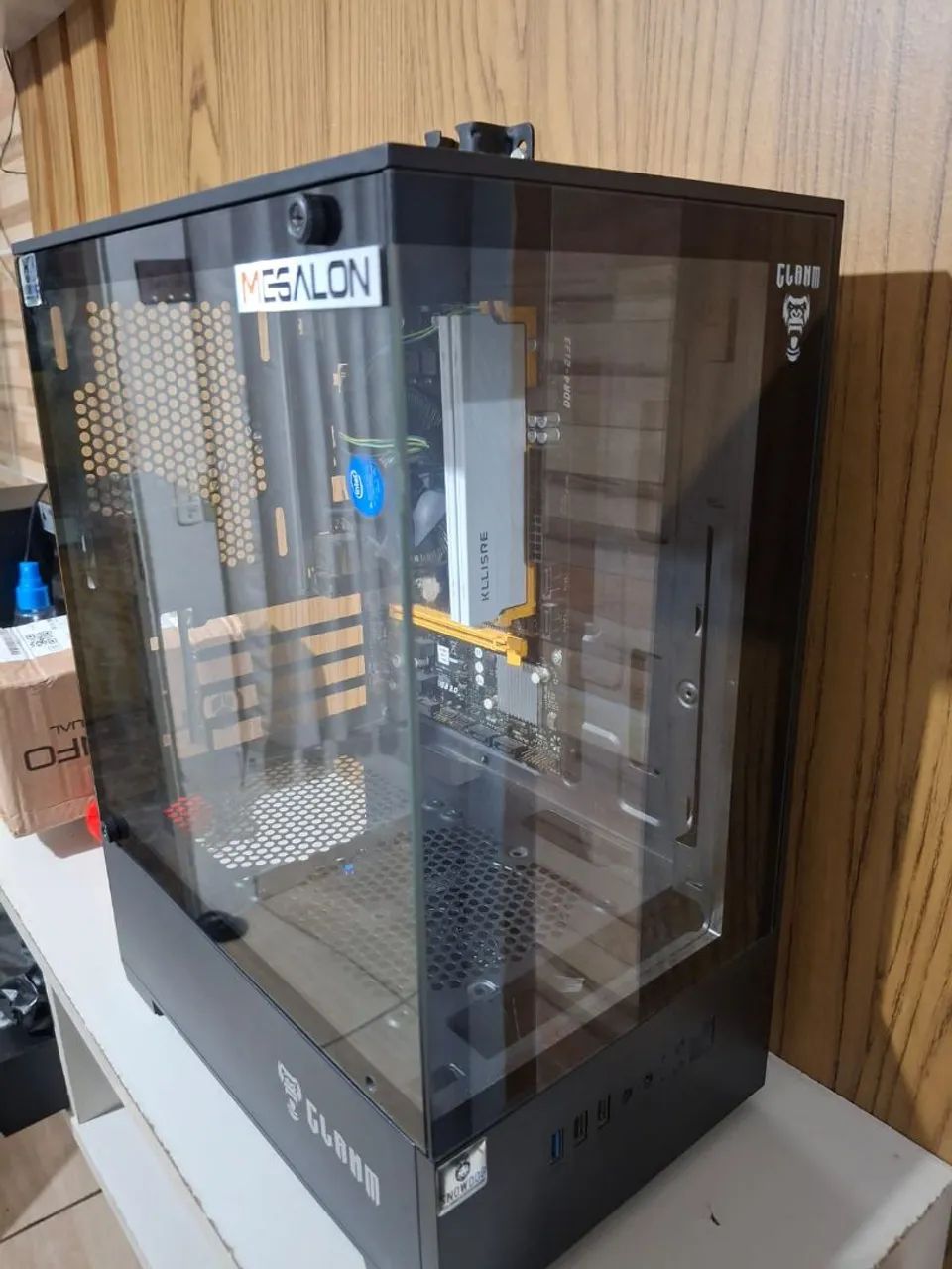 Vendo Intel core i7 7700 mais placa mãe e gabinete 