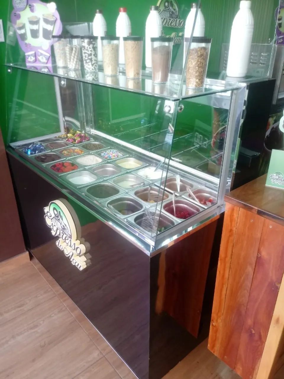 Balcão para açaí,sorveteria é aqui! pelo melhor preço direto de fábrica! - Foto 6