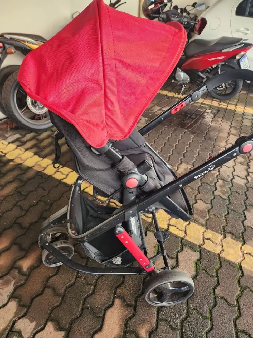 Carrinho de bebê safety triciclo completo  - Foto 3