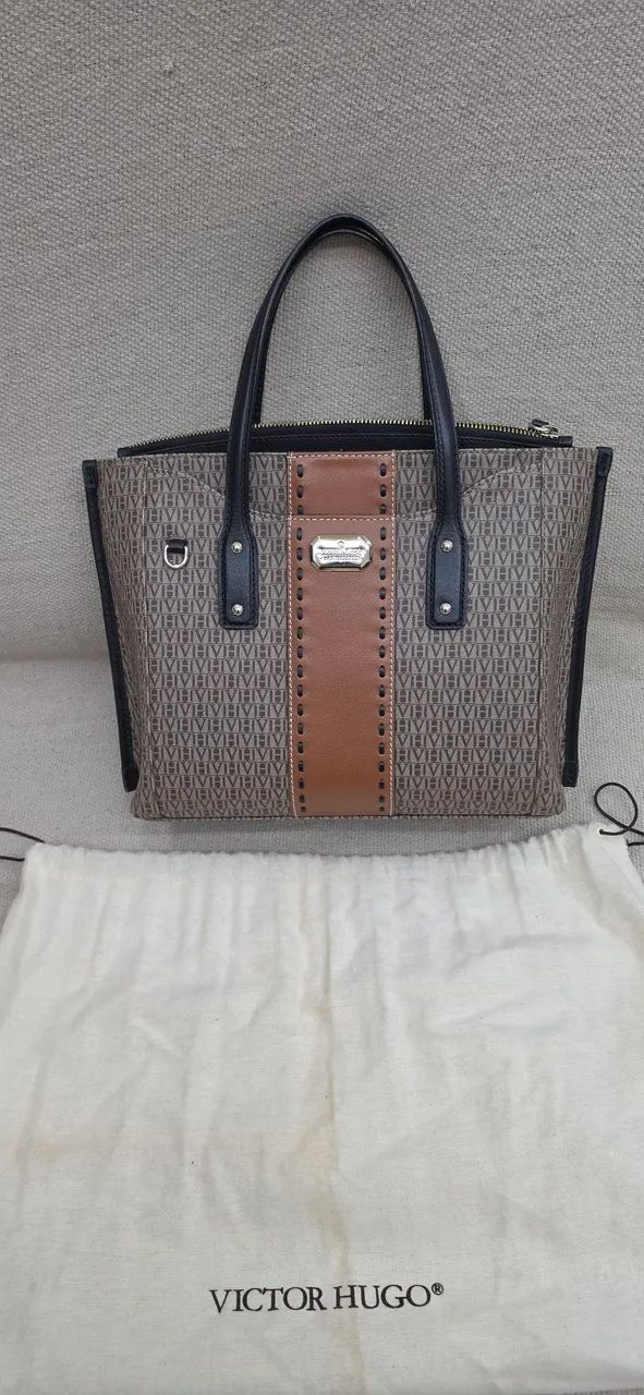 Bolsa Victor Hugo Original Impecável  - Foto 2