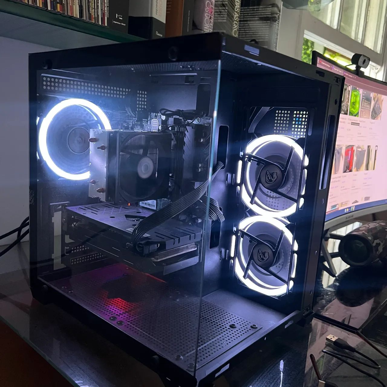 Para sair hoje! PC Gamer Ryzen 7 / 16GB / NVMe 1TB - PARA SAIR HOJE - Foto 4