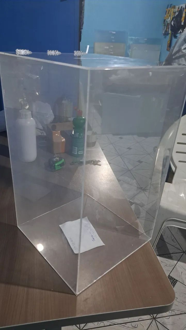 Urna de acrílico 50x30 3mm. - Foto 4