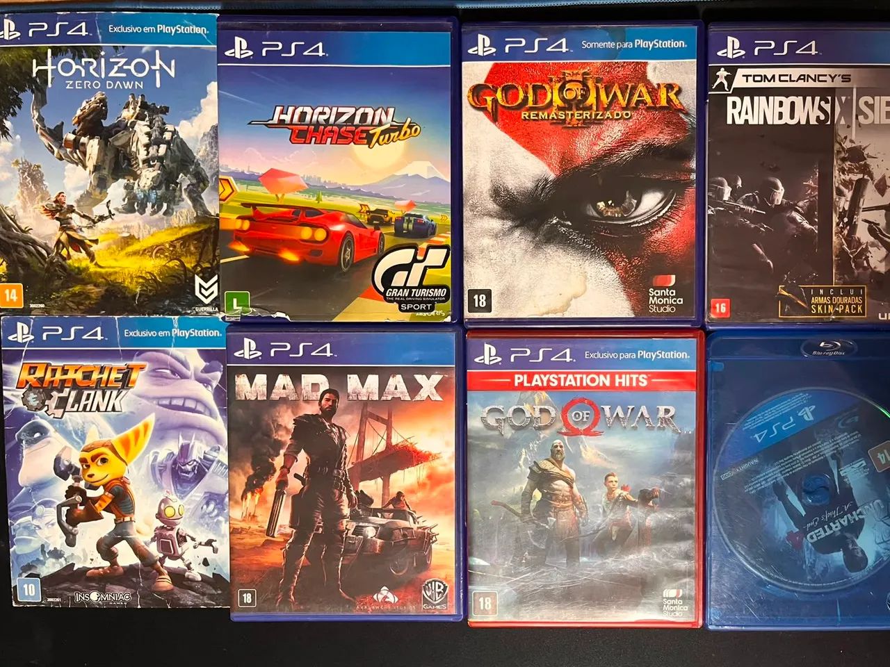 Jogos de PS4 - Apenas troca.