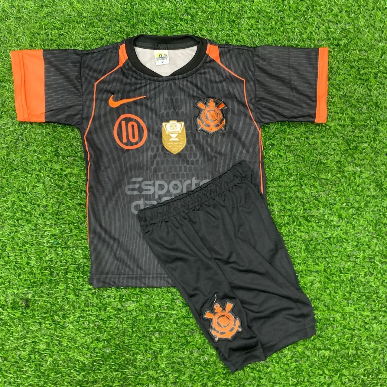 Conjunto Do Corinthians Infantil