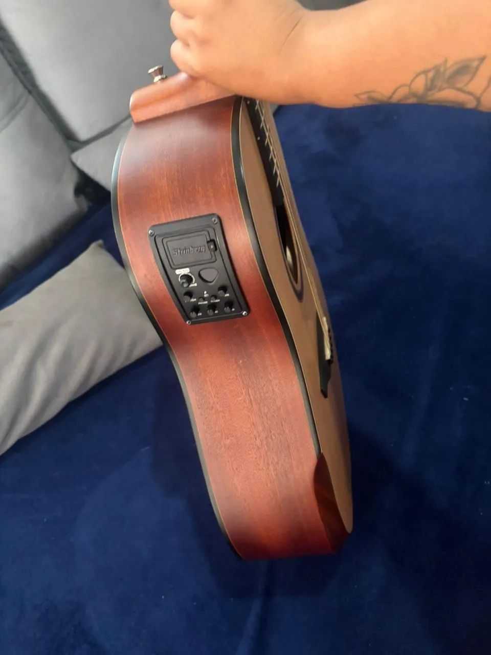 Violão strinberg novo - Foto 4