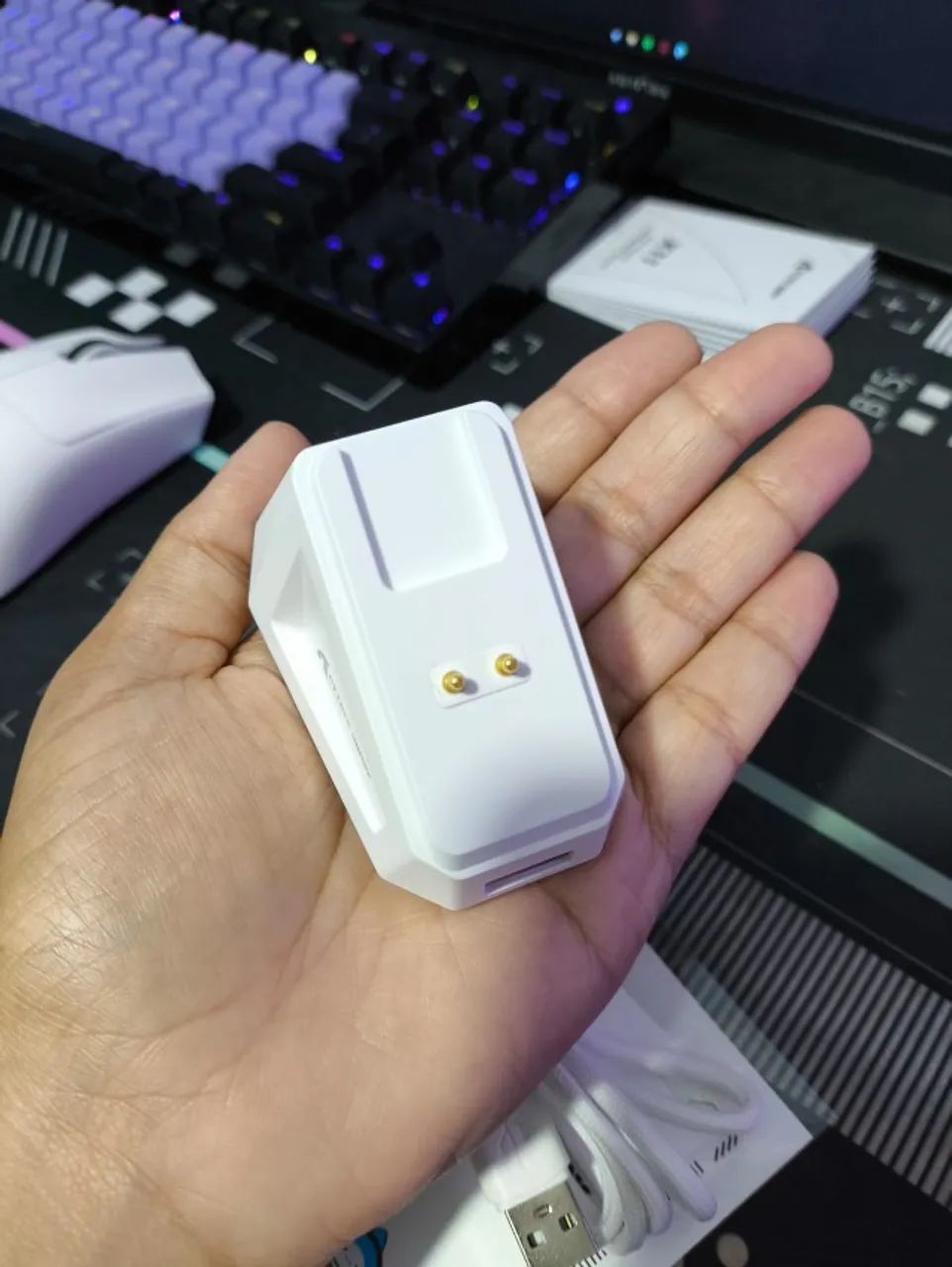 Mouse Attack Shark x11 com Dock - Foto 4
