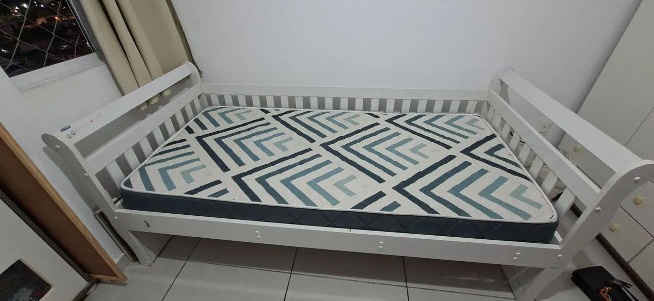 Cama + Colchão Ortobom