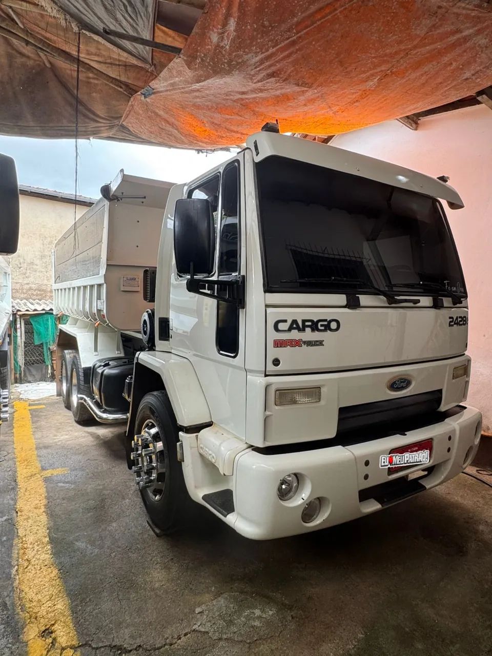 Ford cargo 2428 caçamba báscula  - Foto 3