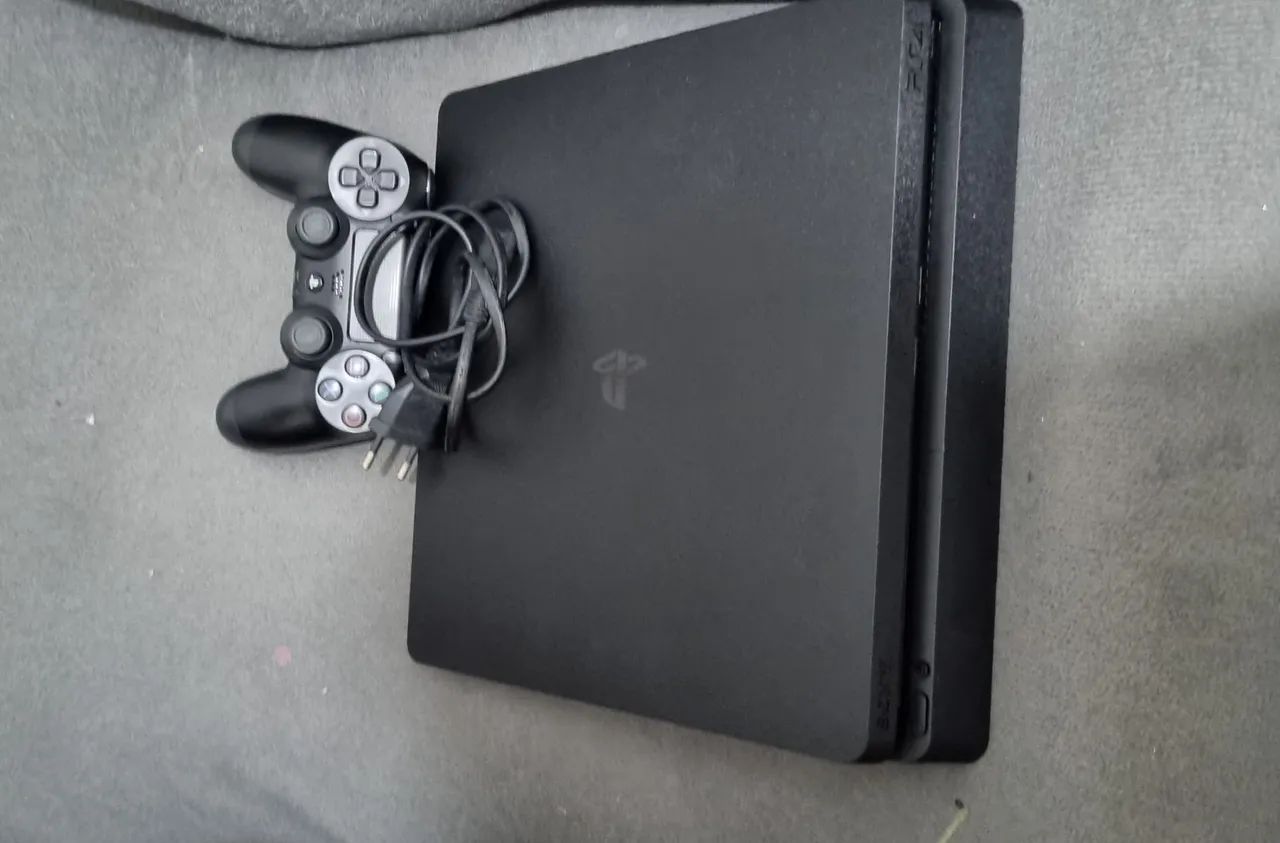 PS4 slim 500 GB + 1 controle  - Foto 2