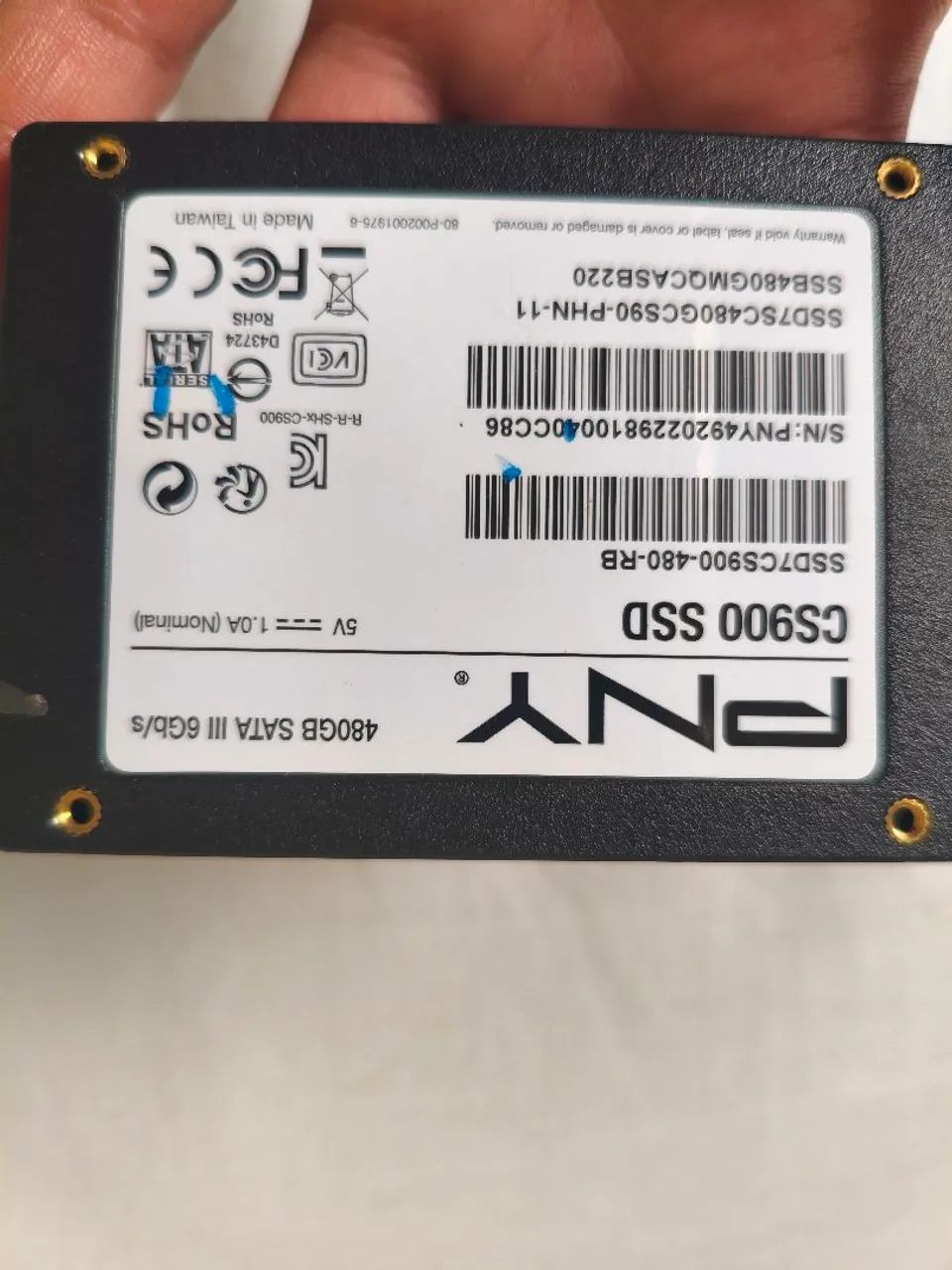 SSD sata III PNY 480 GB - Foto 2