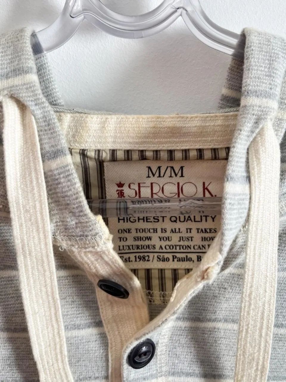 Blusa Sergio K Masculina Original Tam. M - Foto 3