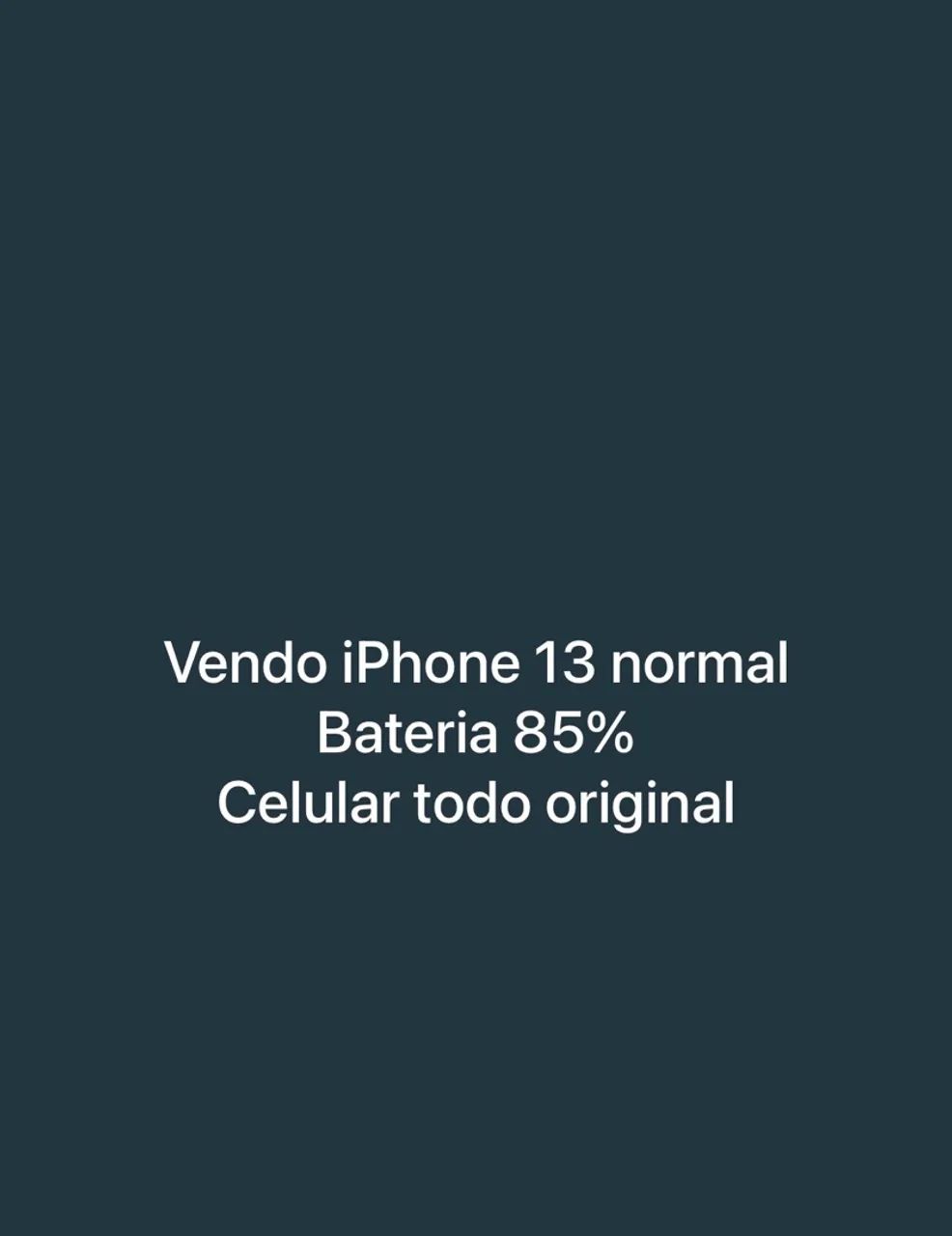 iPhone 13 normal
