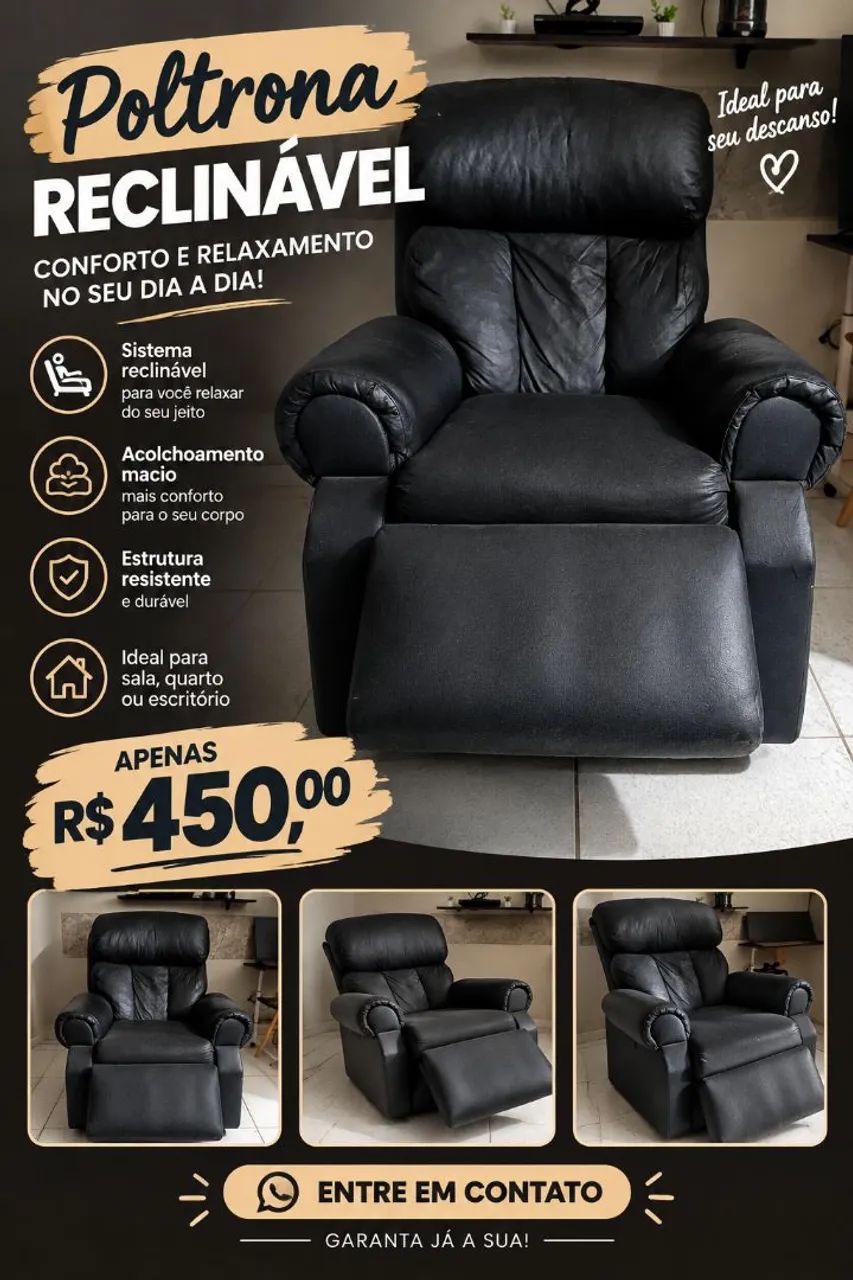 Poltrona Reclinável 