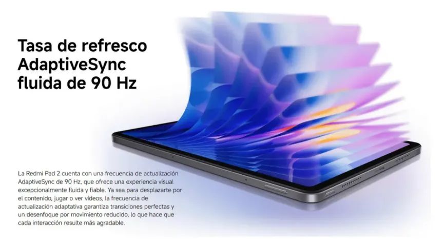 Tablet Xiaomi Redmi Pad 2 11 4gb Ram 128gb Tela de memória 2k 90hz