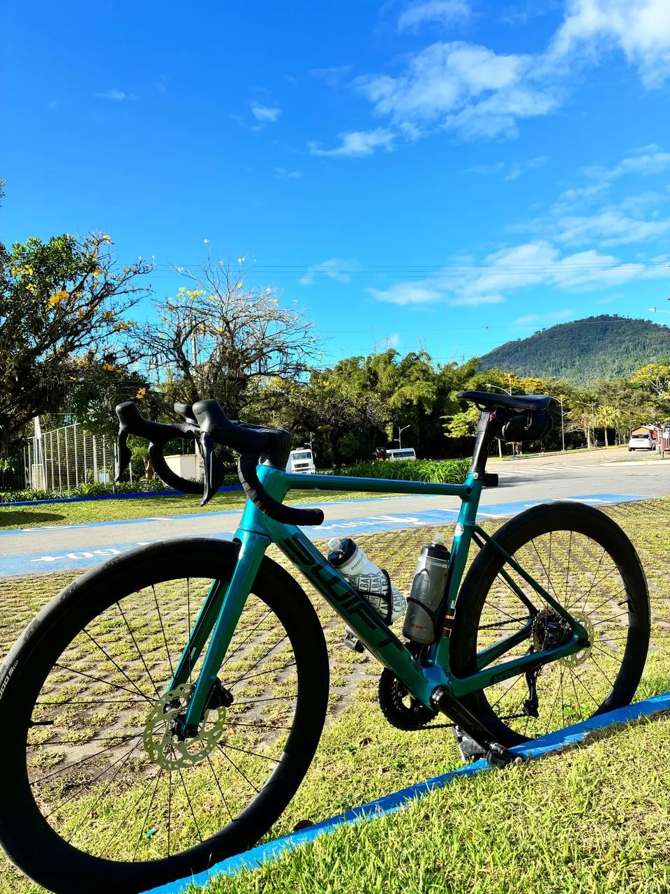 Bicicleta road speed carbono - Foto 2