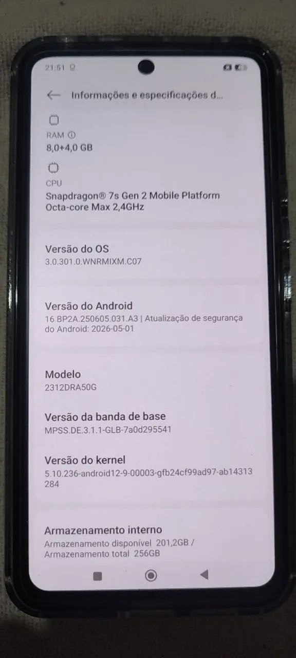 Redmi note 13 pró Global semi-novo. Vendo ou Troco.