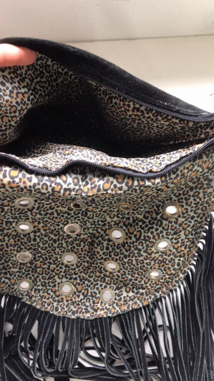 Bolsa camurça  - Foto 3