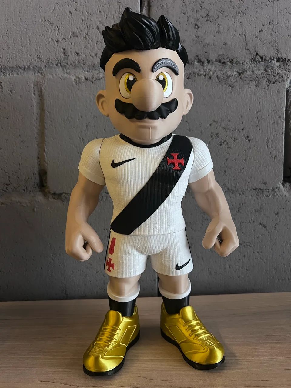 Boneco do Super Mario Vasco da Gama 
