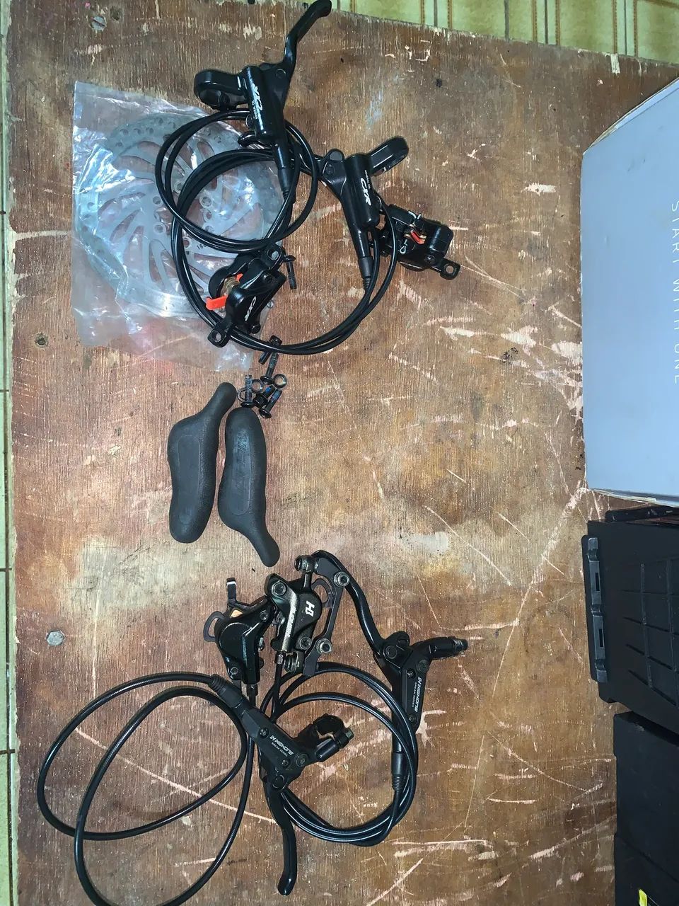 Kit freio hidráulico bike  - Foto 4