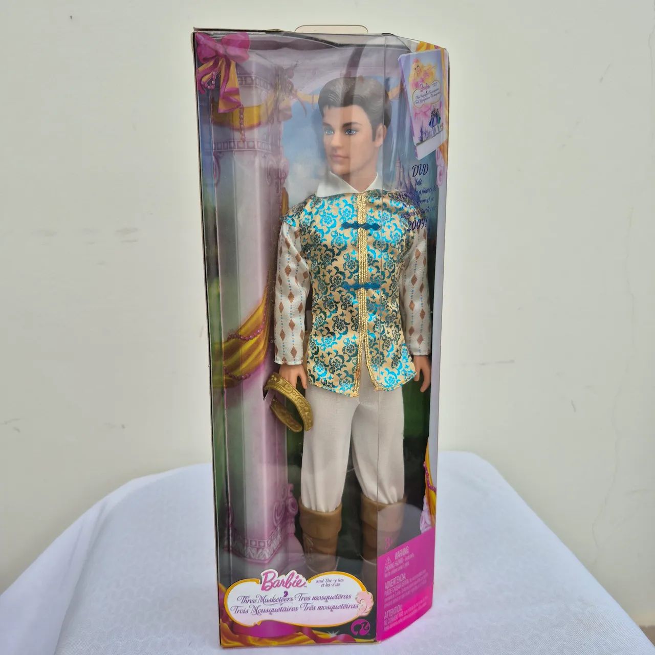 Ken Príncipe Louis - Barbie e as Três Mosqueteiras | Movie Doll | N7005