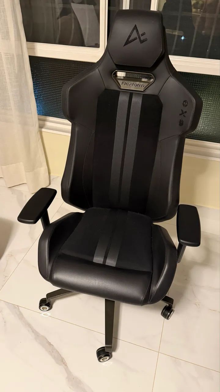 Cadeira Gamer Alpha 2 Pro Black - Flexform - Nova