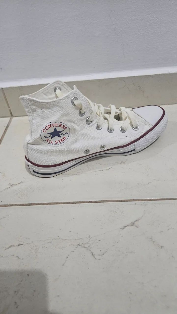 Tênis Converse All Star Branco número 36 - Foto 5