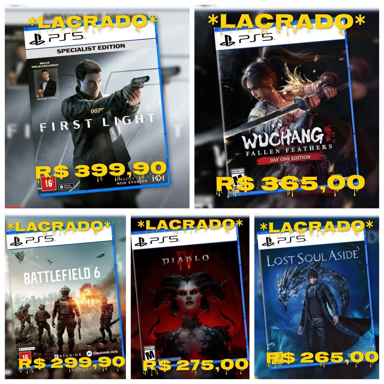 Jogos p/ PS4 e PS5 a partir de: - Foto 2