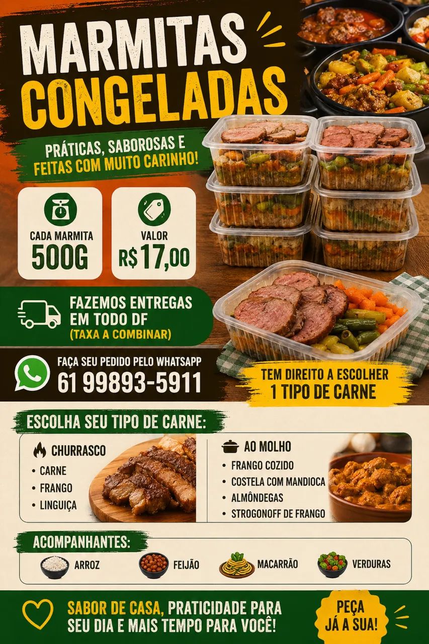 Marmitas congeladas 