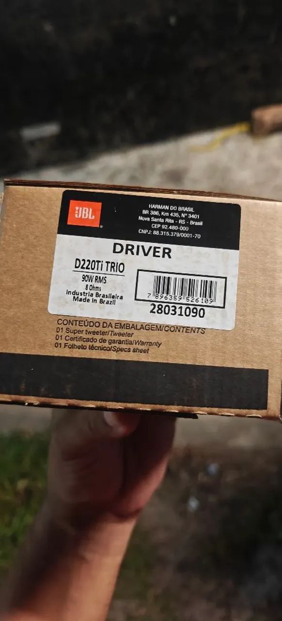 4 JBL D220TI  DRIVE  TRIO 90W RMS - Foto 4