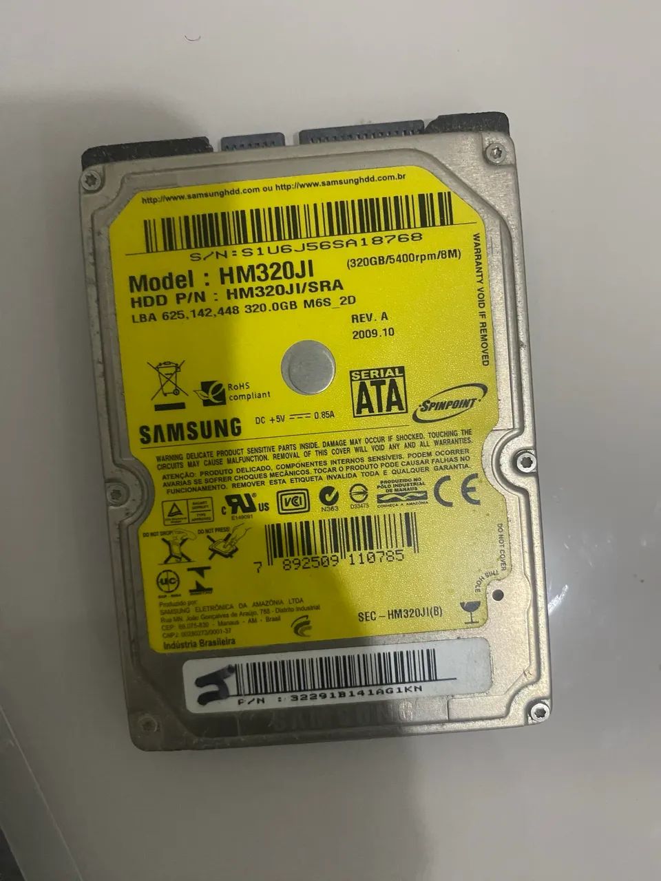 HDs Samsung de 320 e 500 Gb - Foto 2