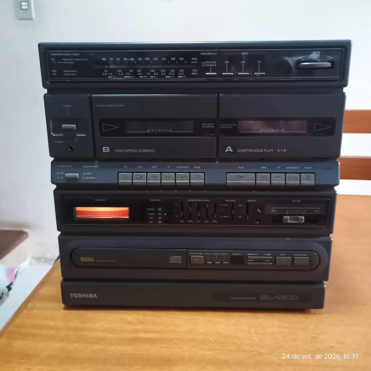 Cd Studio System Toshiba SL-13CD - Foto 2