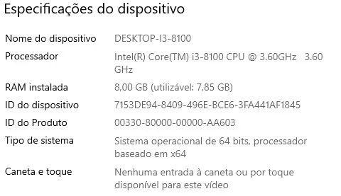 CPU I3-8100 - Foto 4
