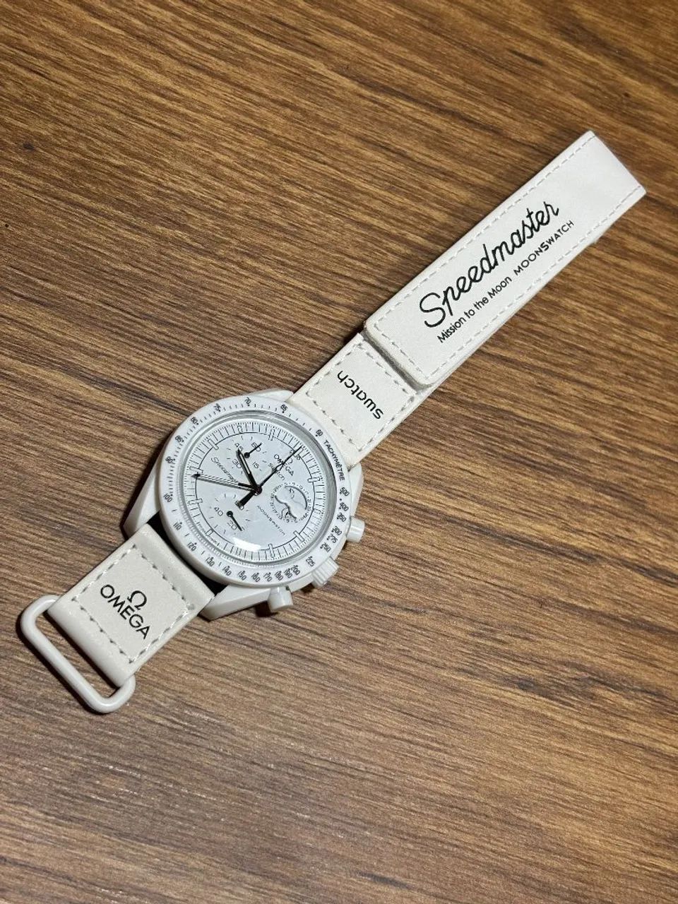 Relógio Omega Speedmaster MoonSwatch  - Foto 4