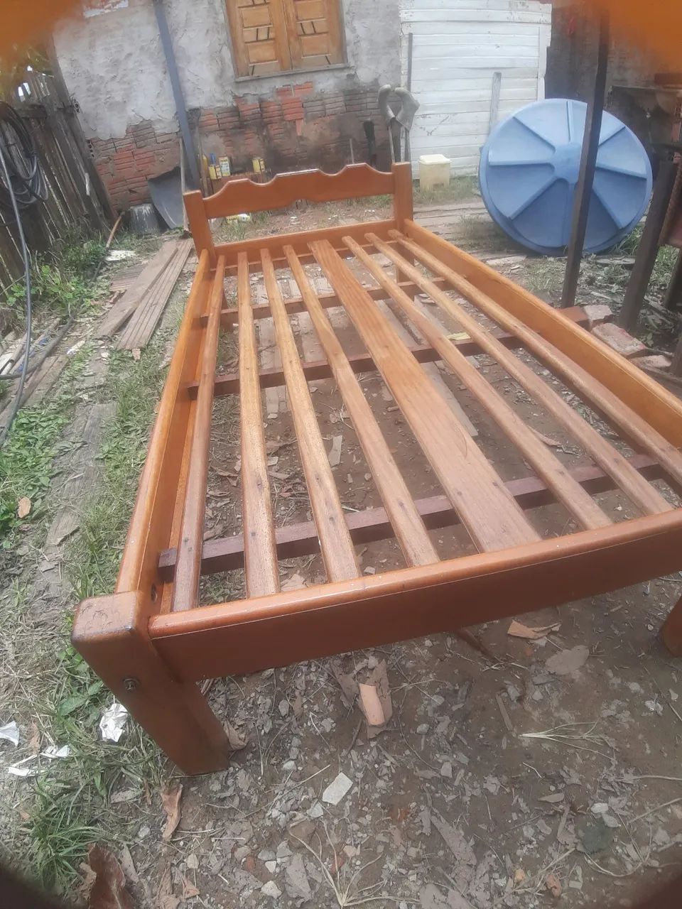 Cama de madeira solteiro  - Foto 2