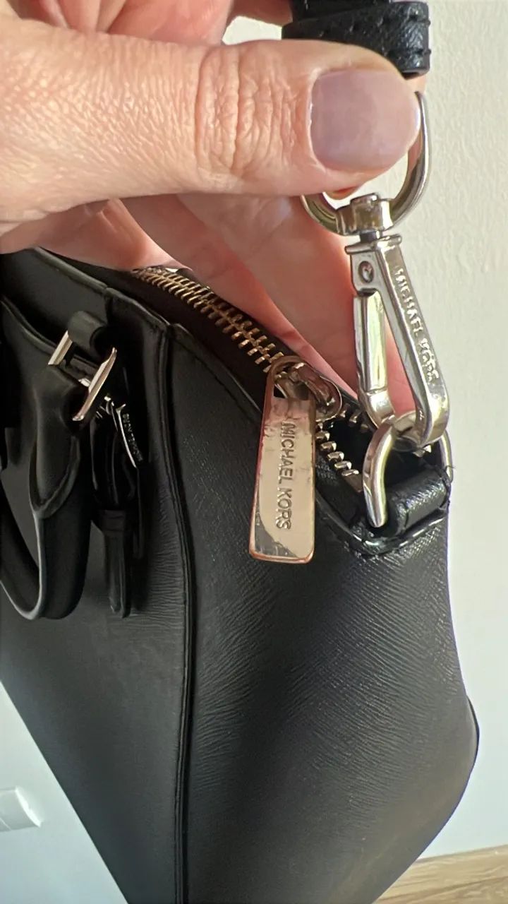 Bolsa Michael Kors Original Preta Média - Foto 4