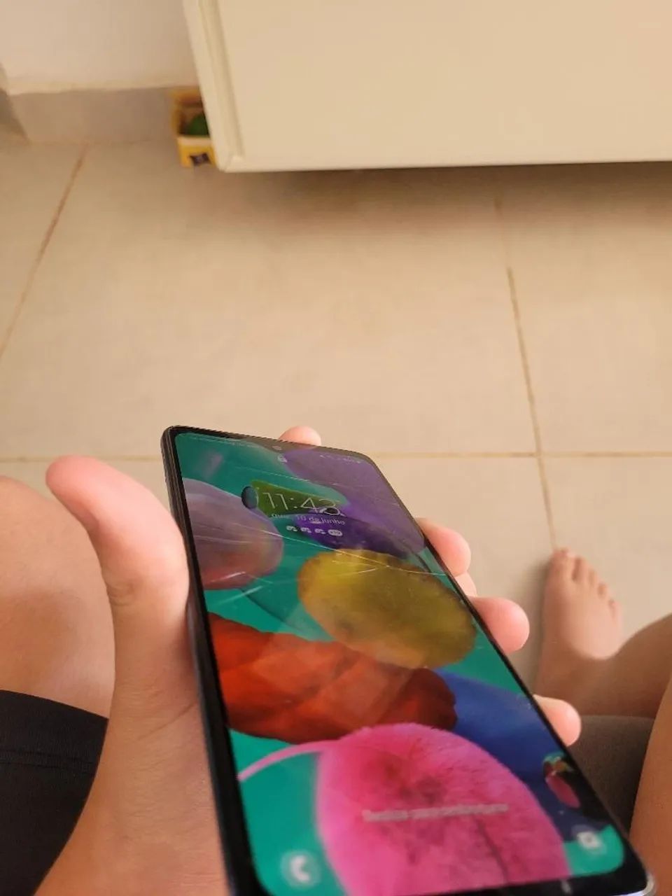 A51 128GB- PEGO IPHONE COM VOLTA MINHA - Foto 2