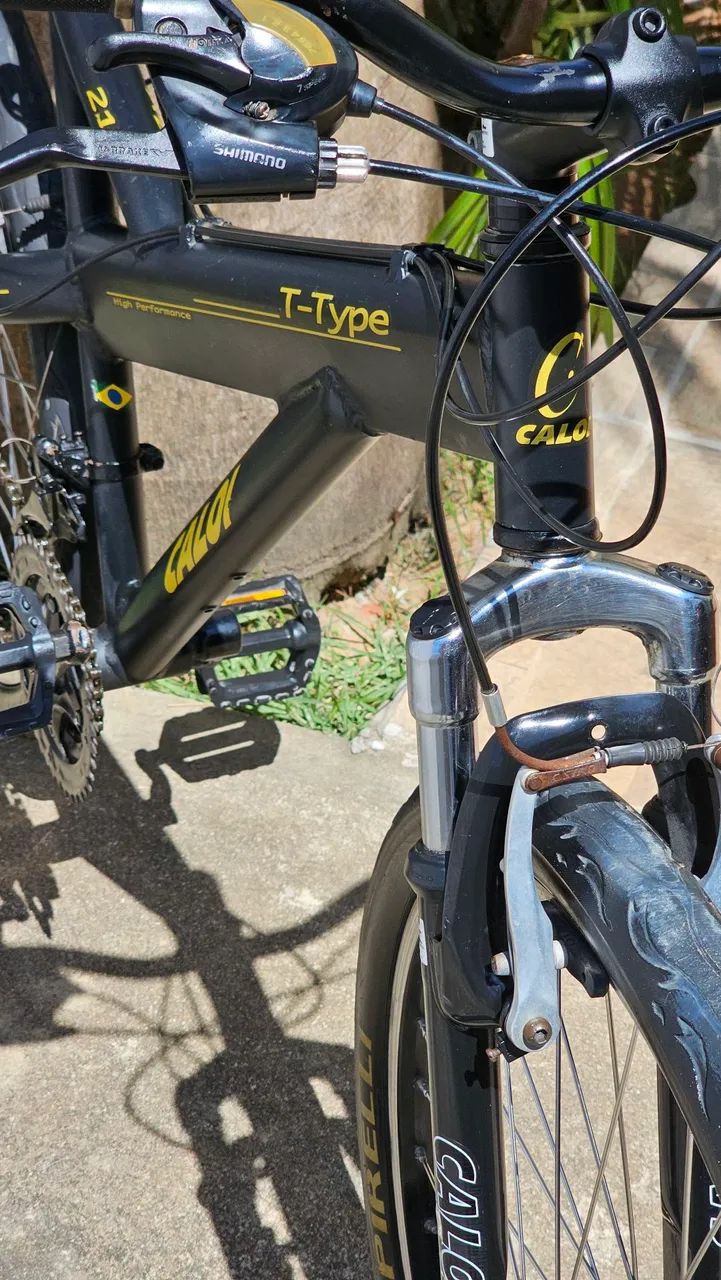 Bicicleta Caloi T-type Aluminium  - Foto 5