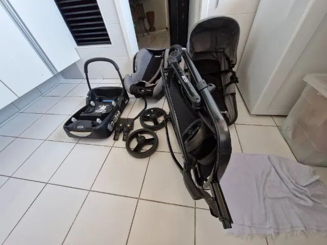 Kit carrinho e bebê conforto completo - Foto 2