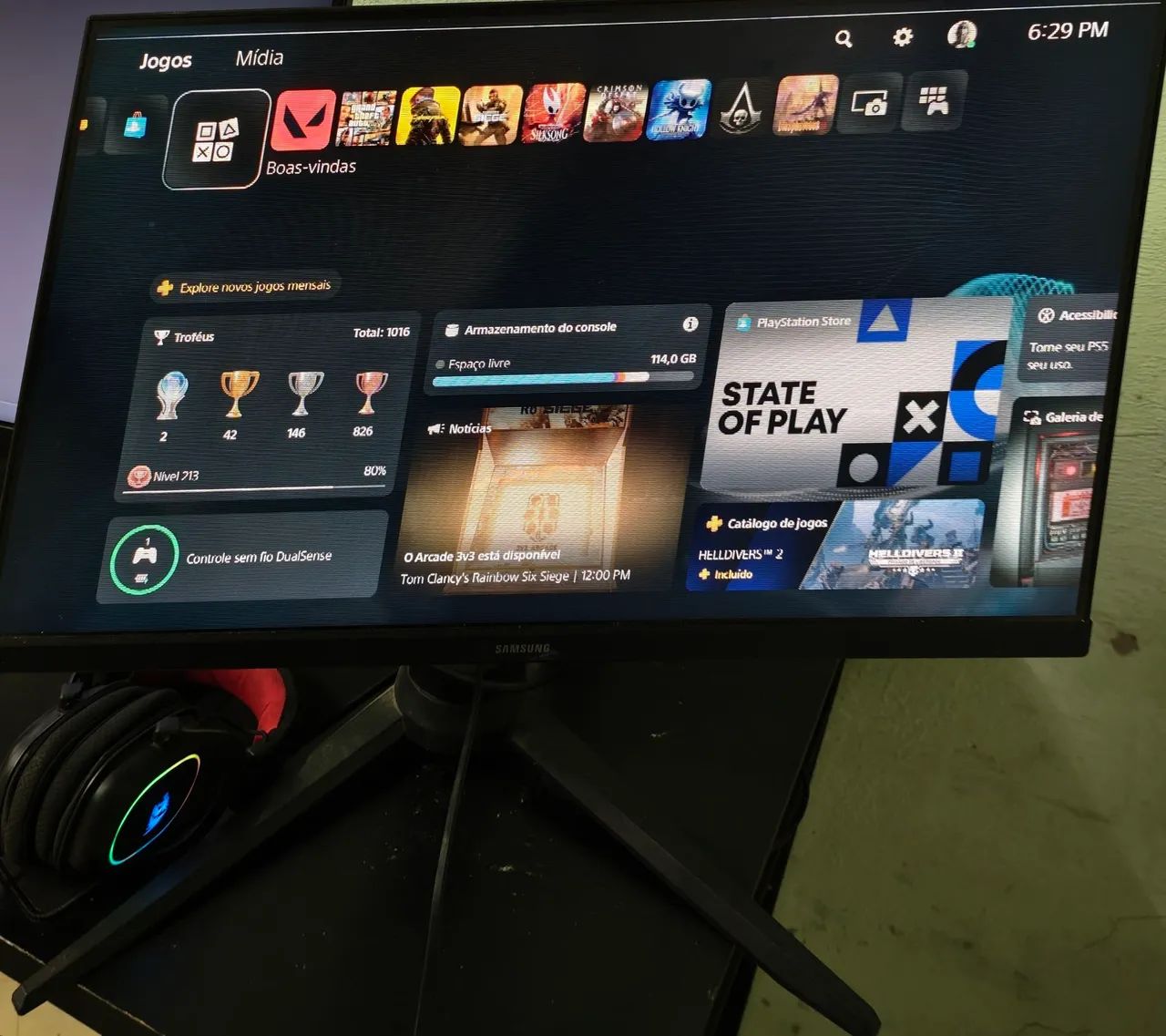 Monitor Samsung odissey G3 24 polegadas 144hz