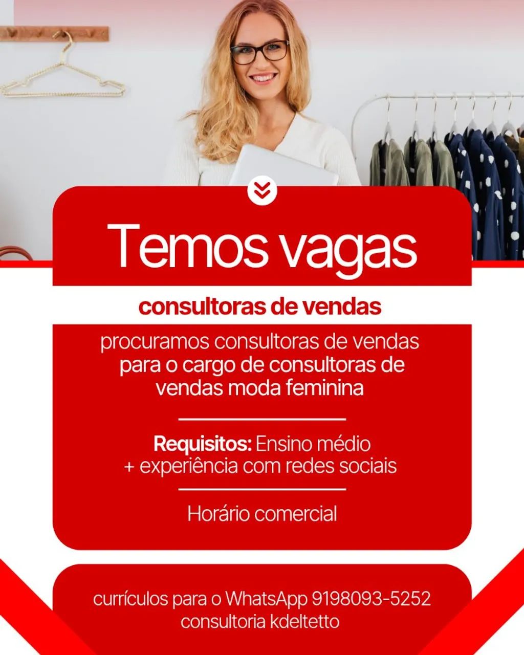Consultoras de vendas 