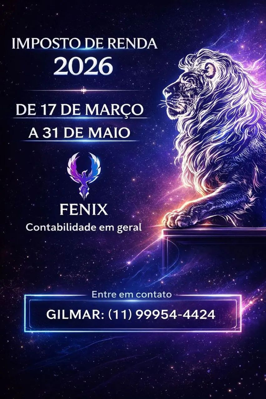 Contabilidade Fênix IRPF/IRPJ 2026 