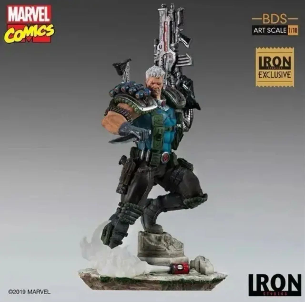 Iron Studios Cable 1/10 BDS Art Scale - Event Exclusive (Marvel/X-Men) - Foto 5