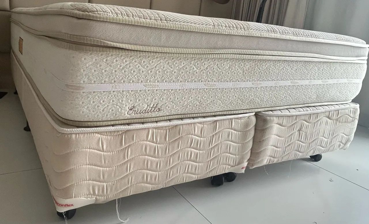 Cama e box queen usado - Foto 4