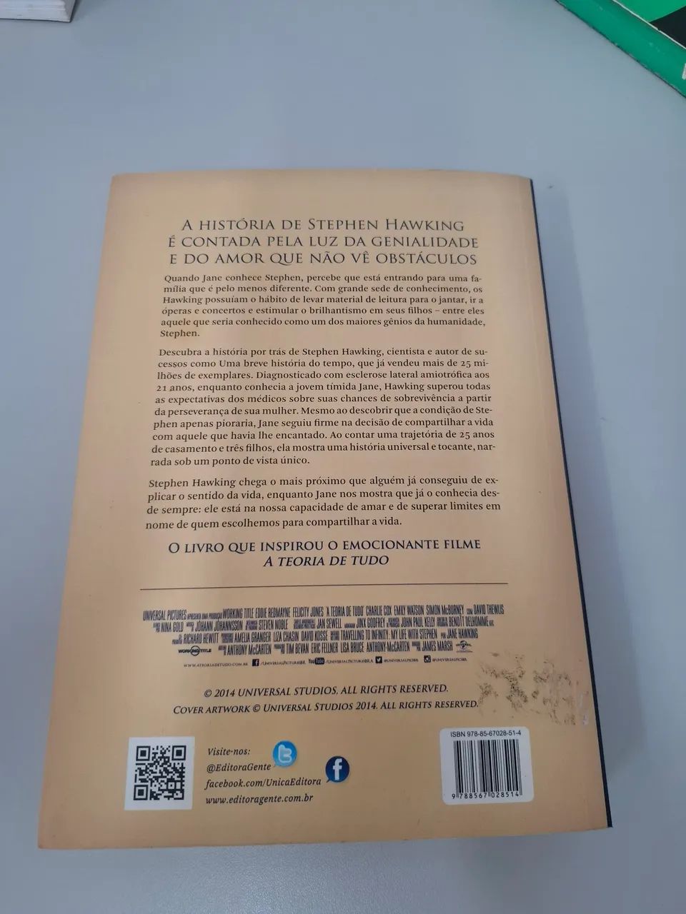 A TEORIA DE TUDO por Jane Hawking - Foto 2