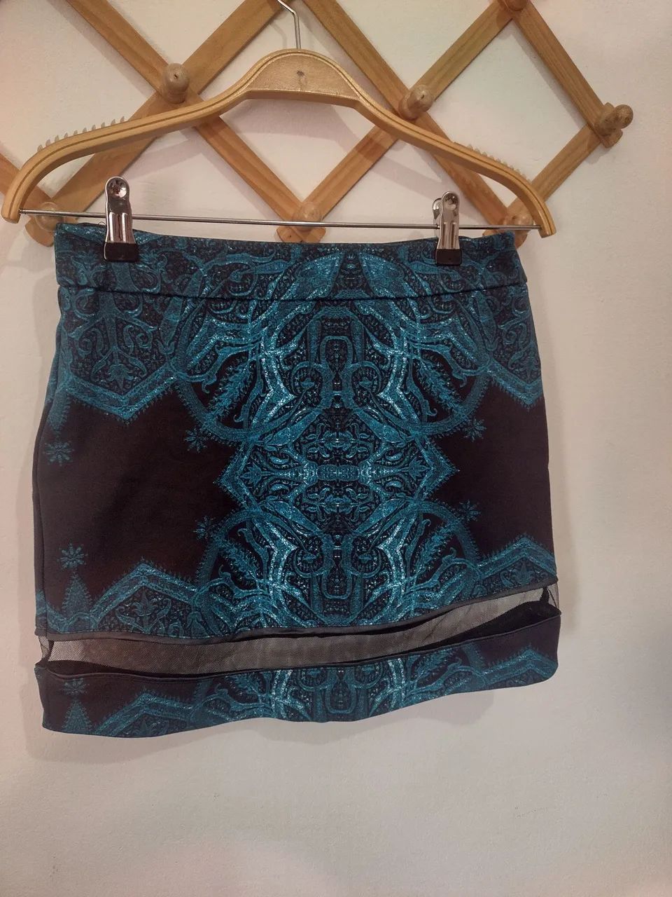 Saia grife Lê Lis Blanc jacquard P - Foto 5