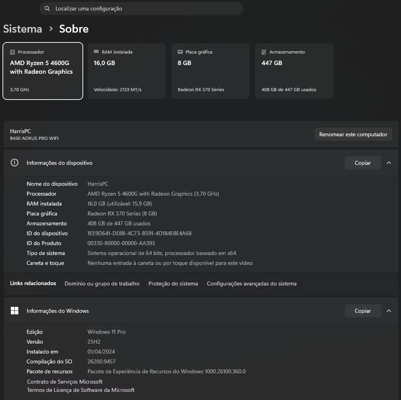 Pc Ryzen 5 4600G - Foto 5