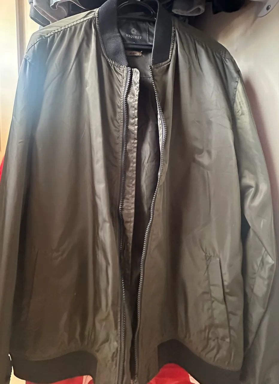 Jaqueta bomber verde masculina G