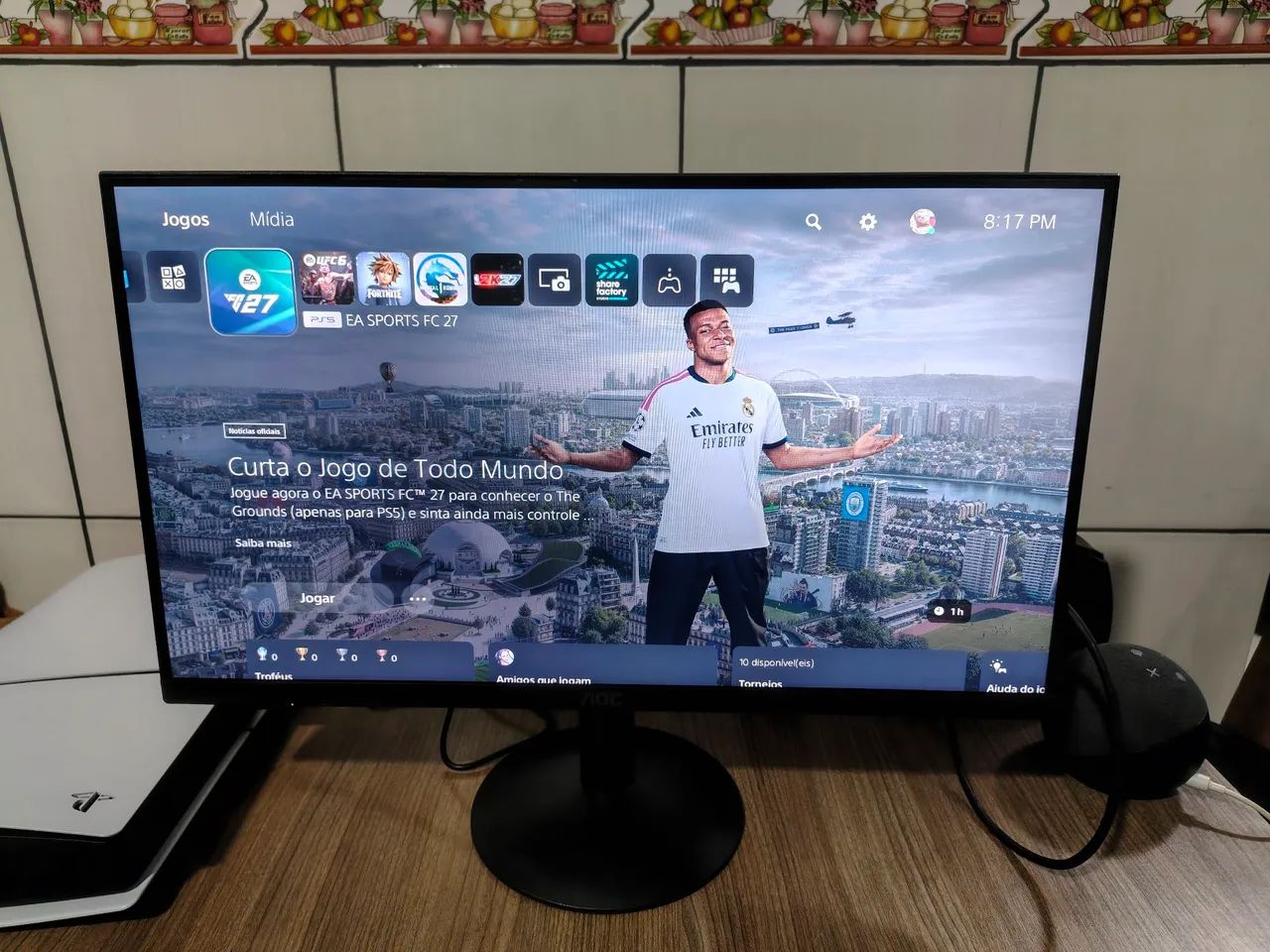 Monitor aoc 21 polegadas 100HZ (aceito oferta)