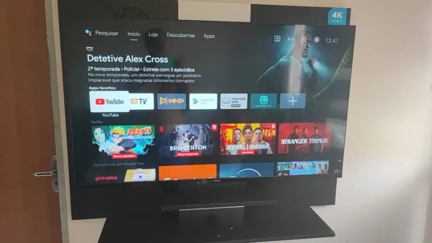 Vendo TV Philips 60 polegadas Super Android 4K