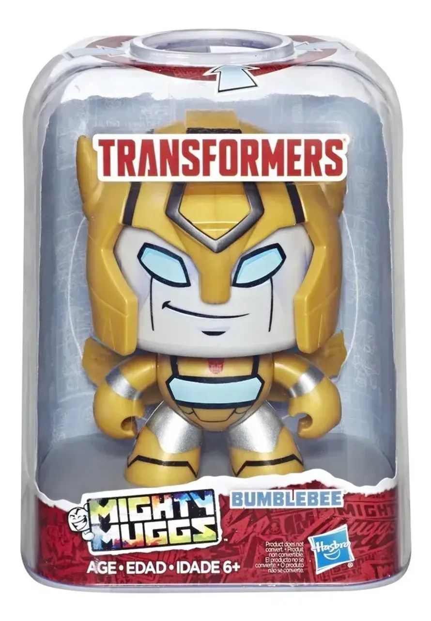 Boneco Transformers Mighty Muggs Bumblebee E3456 Hasbro Action Figure miniatura